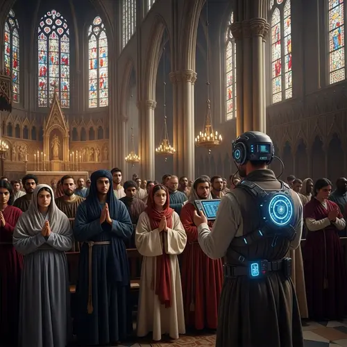 Time Traveler from 22nd Century Observes Historical Religious Ceremony