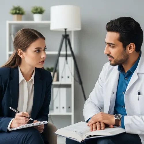 Professional Psychologist Listens to Female Journalist's Concerns