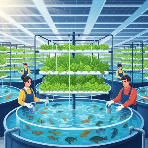 Sustainable Aquaculture: Integrating Fish and Greens for a Greener Future