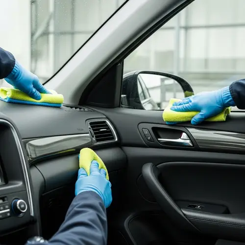 Professional Car Interior Cleaning: Detailed and Precise
