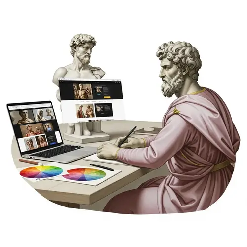 Michelangelo: Renaissance Artist Creating Elegant Websites