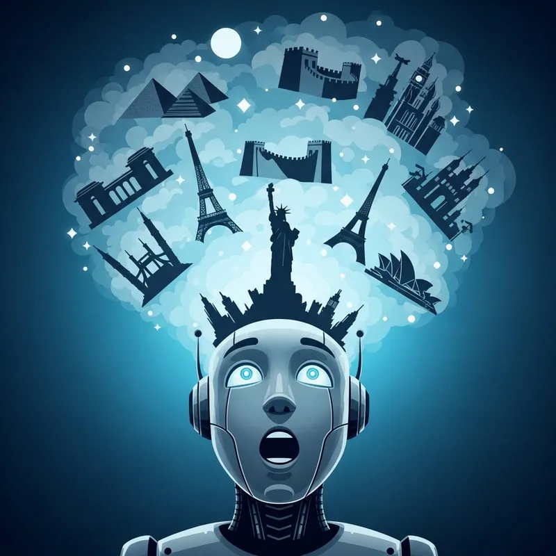 Robot's World Travel Dream: Imagining Global Adventures Robot's World Travel Dream: Imagining Global Adventures