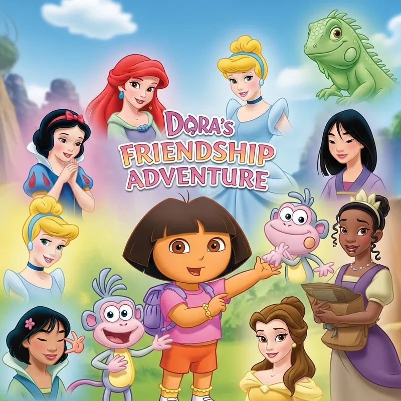 Dora's Friendship Adventure: A Journey of Bravery Dora's Friendship Adventure: A Journey of Bravery