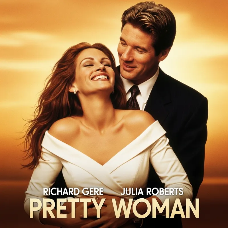 Pretty Woman Movie Poster - Classic Romantic Film