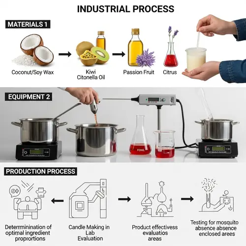 SPC Candle Making Process - Ingredients, Equipment, Production
