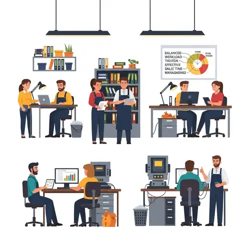 Efficient Workplace: Lean Operations Principles in Action