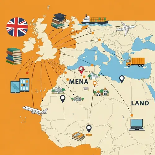 MENA Educational Logistics: UK Resource Transfer