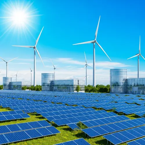 Renewable Energy: Wind Turbines & Solar Panels