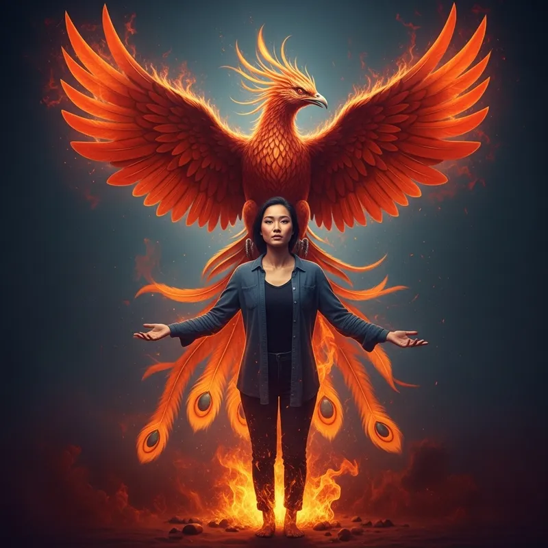 Phoenix Reborn - Empowered by Struggle & Resilience