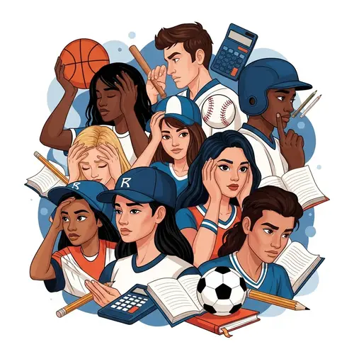 Inner Struggles of Student-Athletes: An Abstract Journey