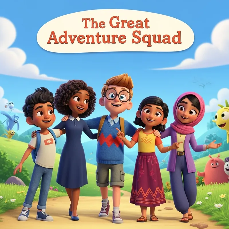 Disney Pixar Adventure Poster: Bonding & Friendship