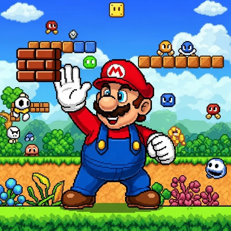 Plancando: Iconic Video Game Plumber