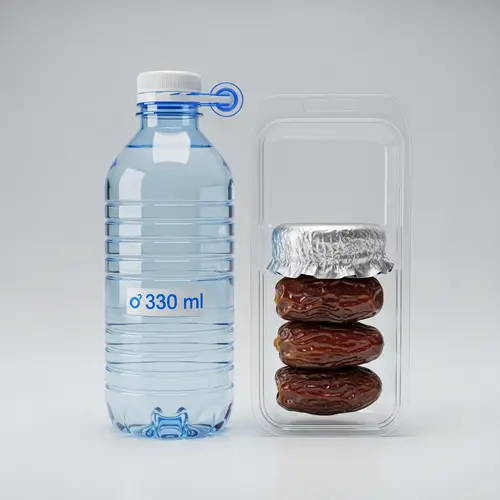 Innovative Transparent Disposable PET Package Design