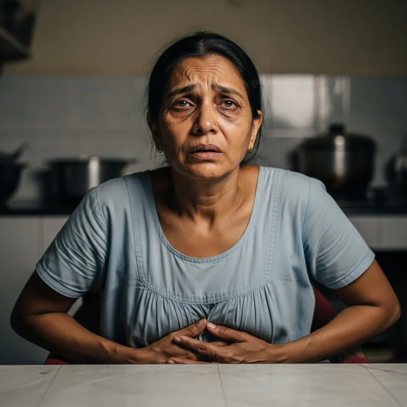 Tired Person Hungry & Hopeful | Kitchen Scene