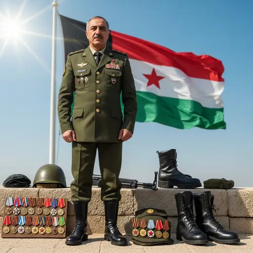 Proud Middle Eastern Soldier – Defender of the Fatherland Day