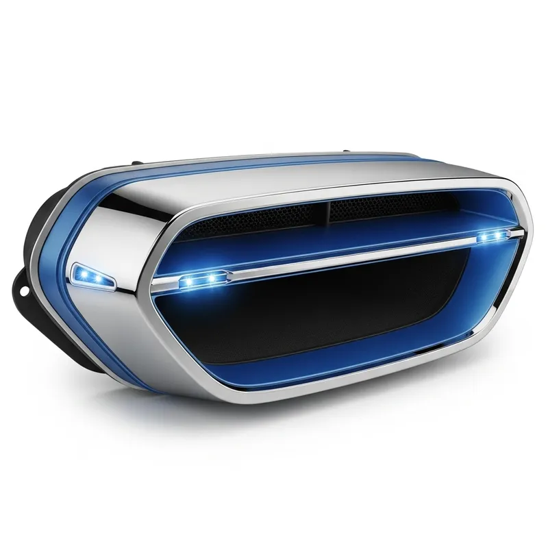 Futuristic Air Intake Scoop Design