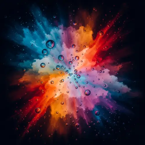 Abstract Chemical Reactions: Colorful Dynamics