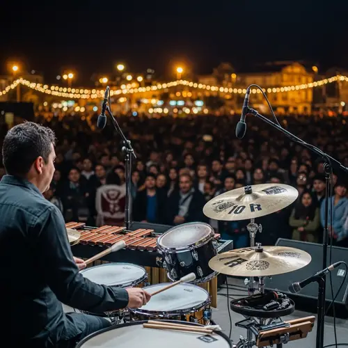 Classic Percussionist Concert in La Serena, Chile