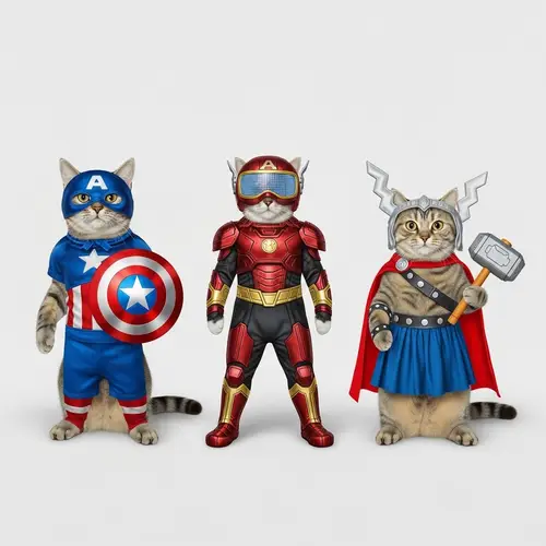 Unique Superhero Cat Costumes for Fun and Play