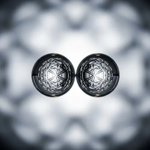 Glass Orbs Macro Photography | Abstract Surrealism Scene