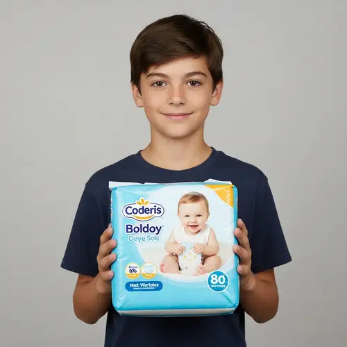 13-Year-Old Boy with Baby Diapers | Best Pampers Baby Dry