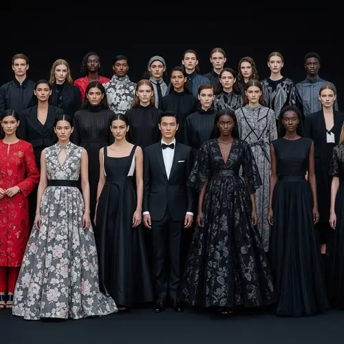 Global Fashion Trends: Diverse Top Models Showcase Beauty