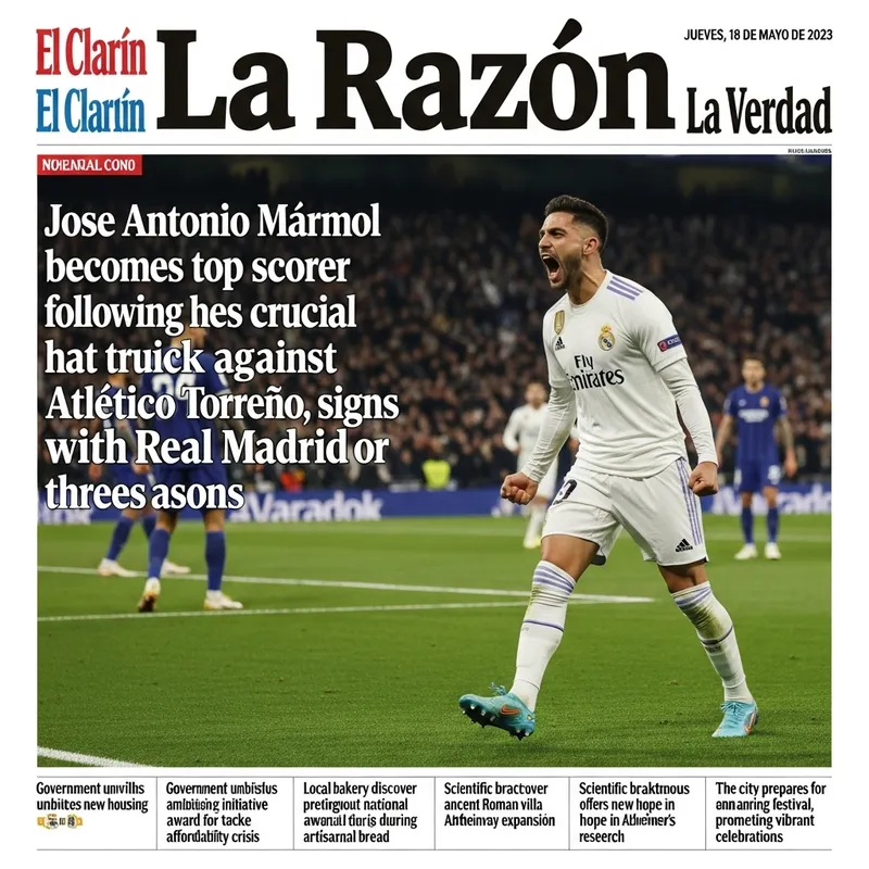 Jose Antonio Mármol - Top Scorer Signs with Real Madrid for Three Seasons