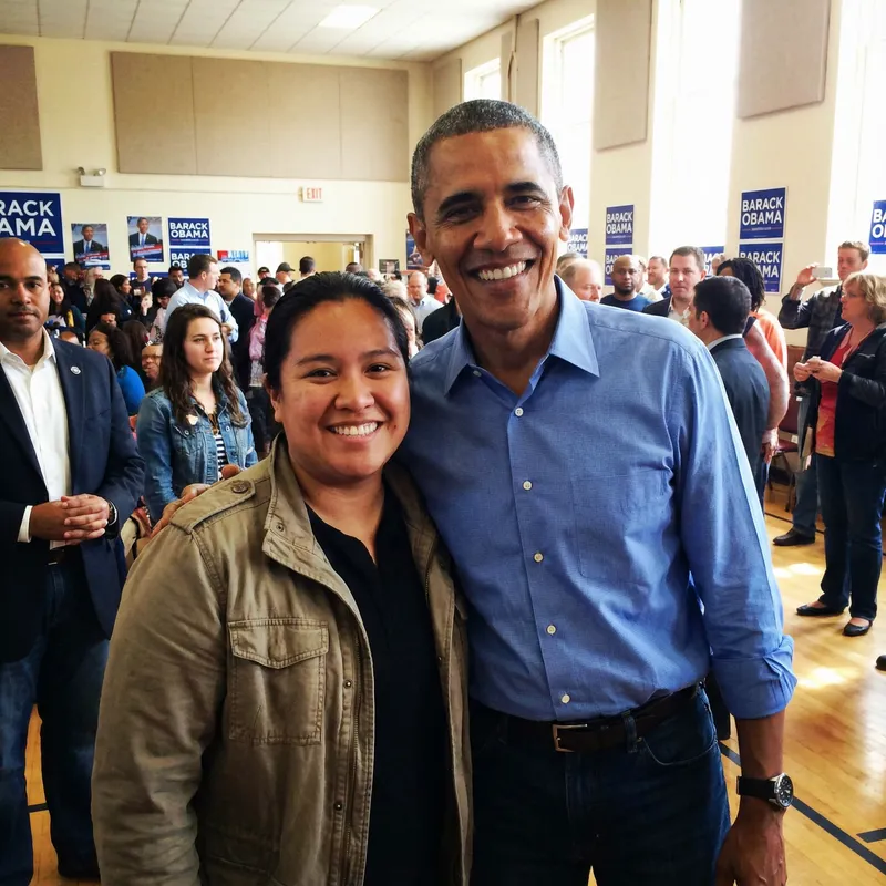 Photo of Me with Barack Obama