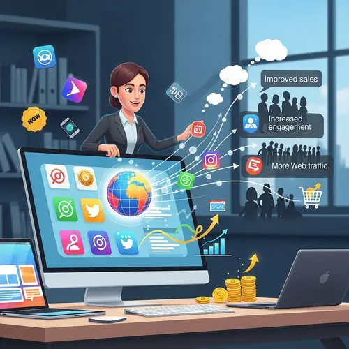 Harnessing Social Media for Business Prosperity: Maximize Engagement & Sales