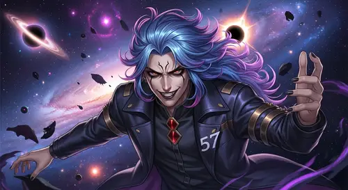 Odyssey Kayn | Emperor Kayn League of Legends Art - Galactic Youth