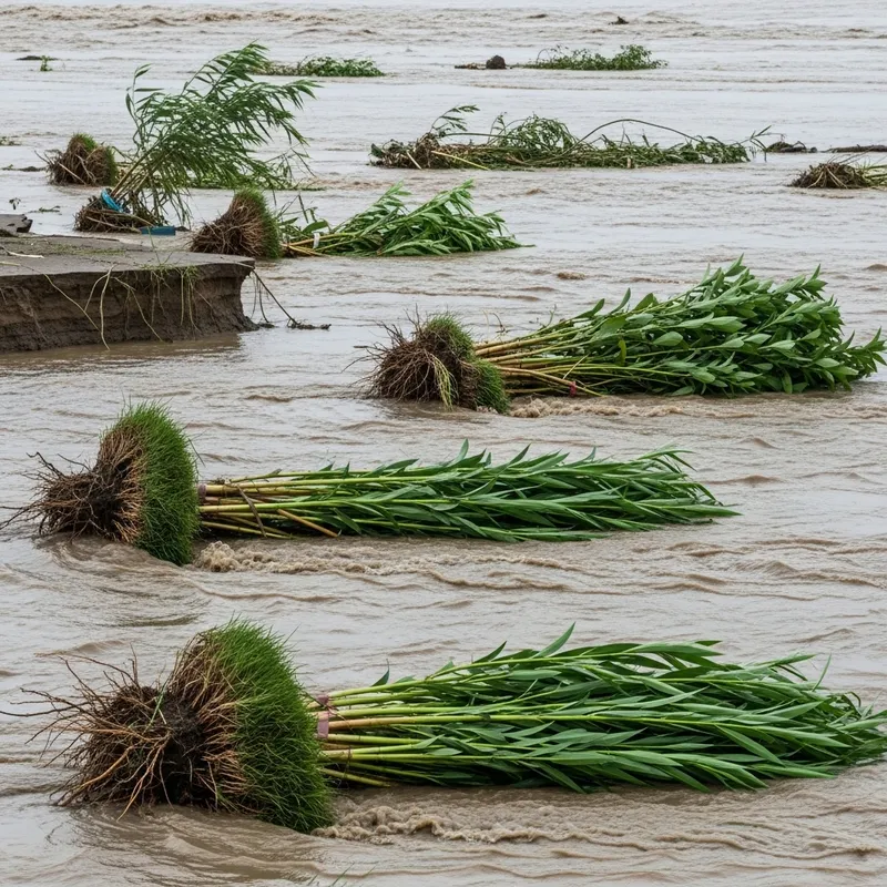 Effects of Soil Erosion and Flood on Plant Growth