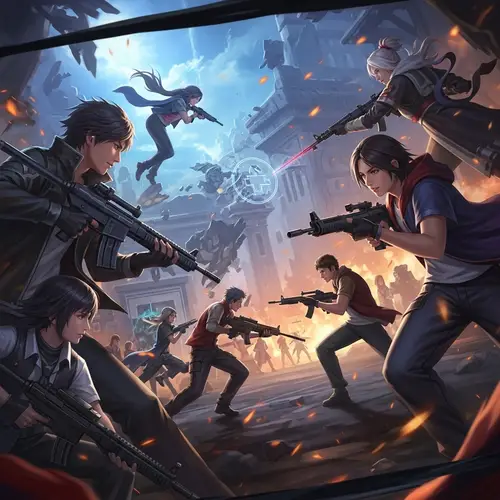 Thrilling Esports Gaming Scene in 4K Resolution