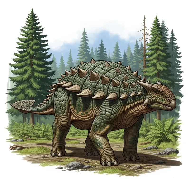 Ankylosaurus: The Armoured Dinosaur of the Late Cretaceous
