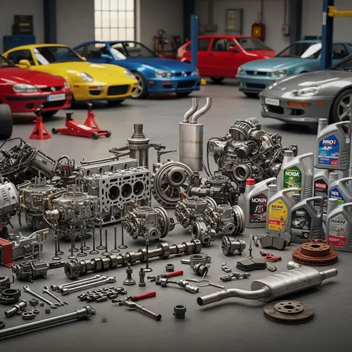 Quality Car Parts & Motor Oils - Auto Components Shop