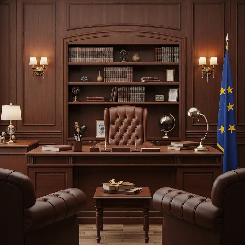 Gangster Boss Office: Dark Wood & Leather Decor Gangster Boss Office: Dark Wood & Leather Decor