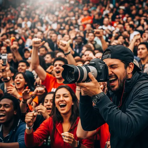 Dynamic Crowd Photography | Joyous Expressions & Vibrant Colors