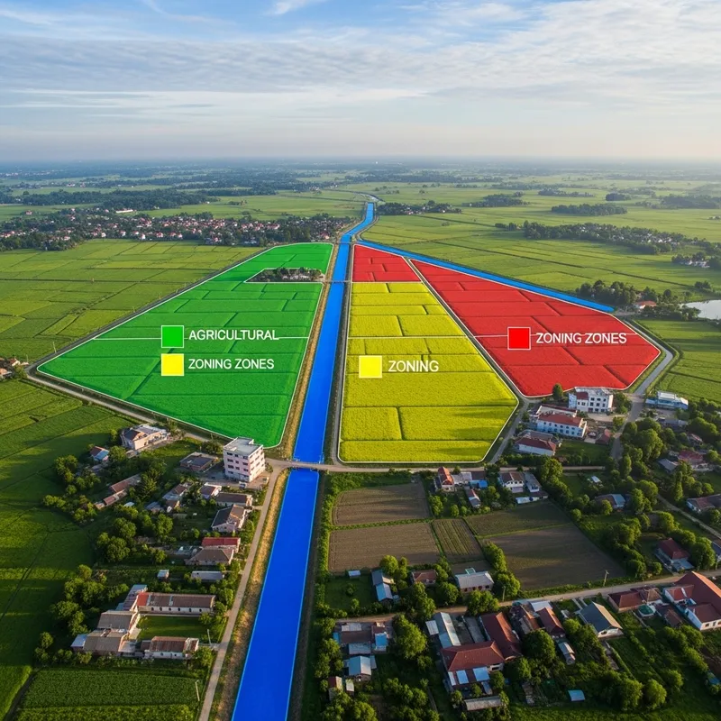 Blue Irrigation Works: Impact & Zoning of Villages