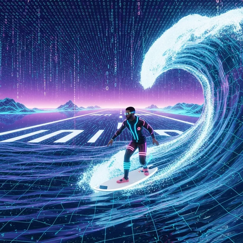 Exploring the Metaverse: A Surfer's Digital Odyssey
