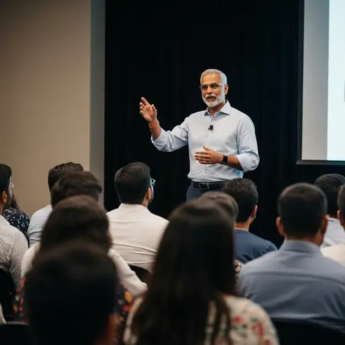 Inspiring Lecture by Indian Management Guru