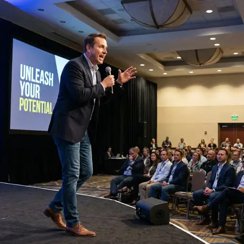 Inspirational Motivational Speaker Photography