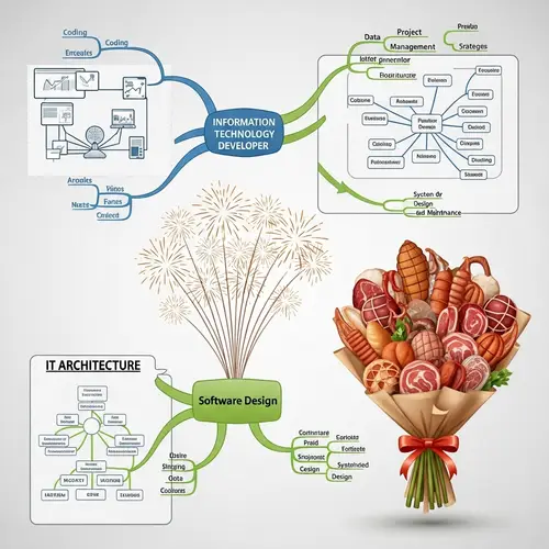 Information Technology Developer's Workflow Mindmap