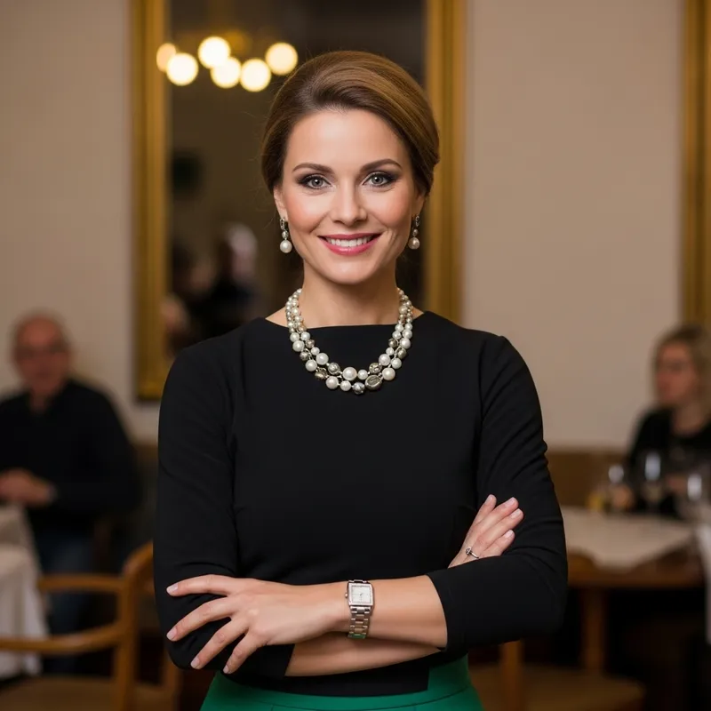 Captivating Beauty | Elegant Woman exuding Grace & Confidence