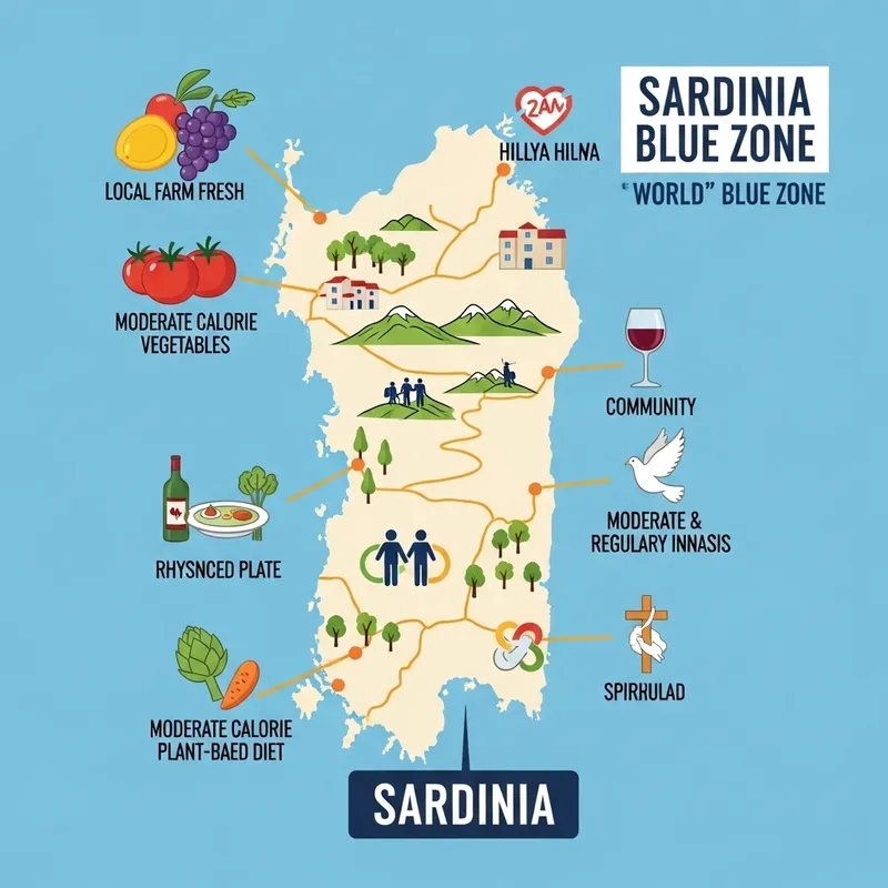 Sardinia Blue Zone: Longevity Factors for a Healthy Life Sardinia Blue Zone: Longevity Factors for a Healthy Life