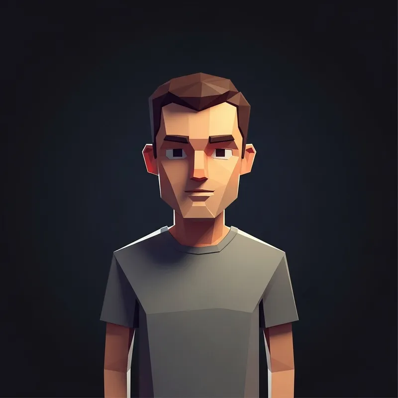 Solo Man Avatar - Standing Alone Image