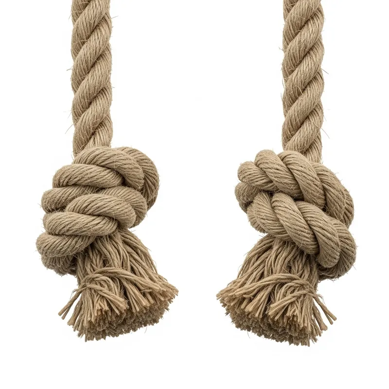 Expertly Tied Rope Ends for Heavy Tasks