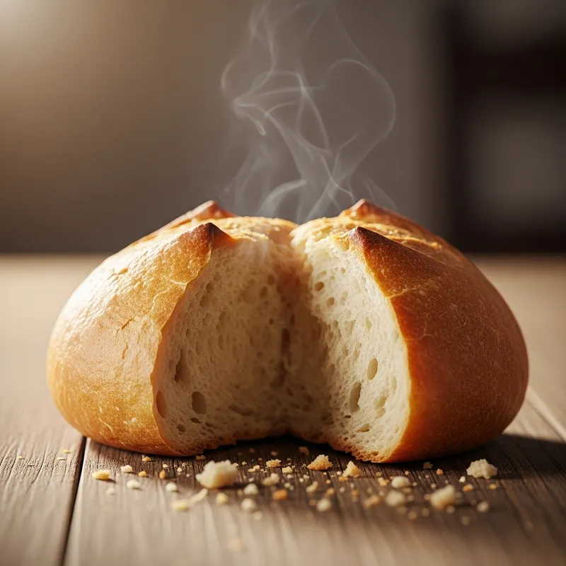 Freshly Baked European Bread Rolls - булка