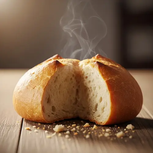 Freshly Baked European Bread Rolls - булка