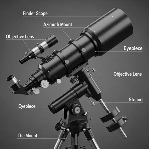 Detailed Telescope Model for Professional Astronomers