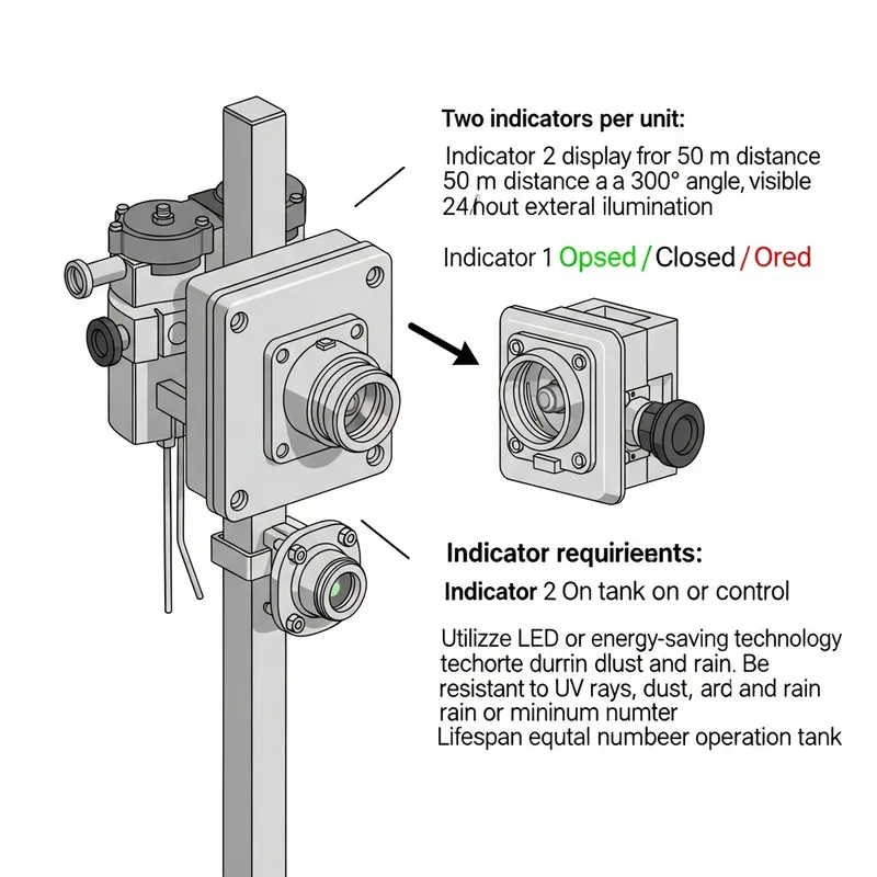 2D Power Switch Animation with LED Indicators
