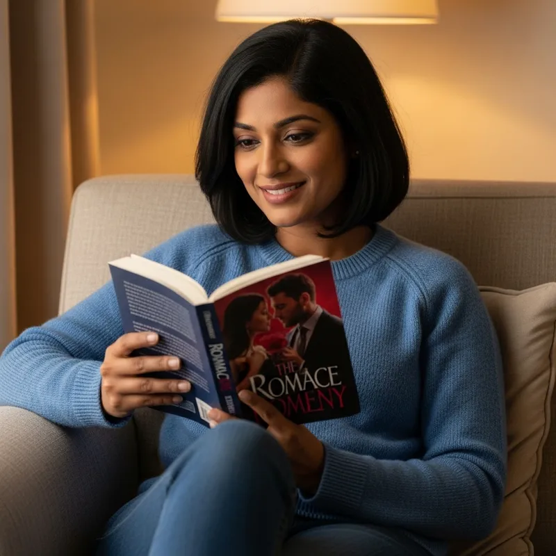Captivating Romance: South Asian Woman Enthralled in Love Story